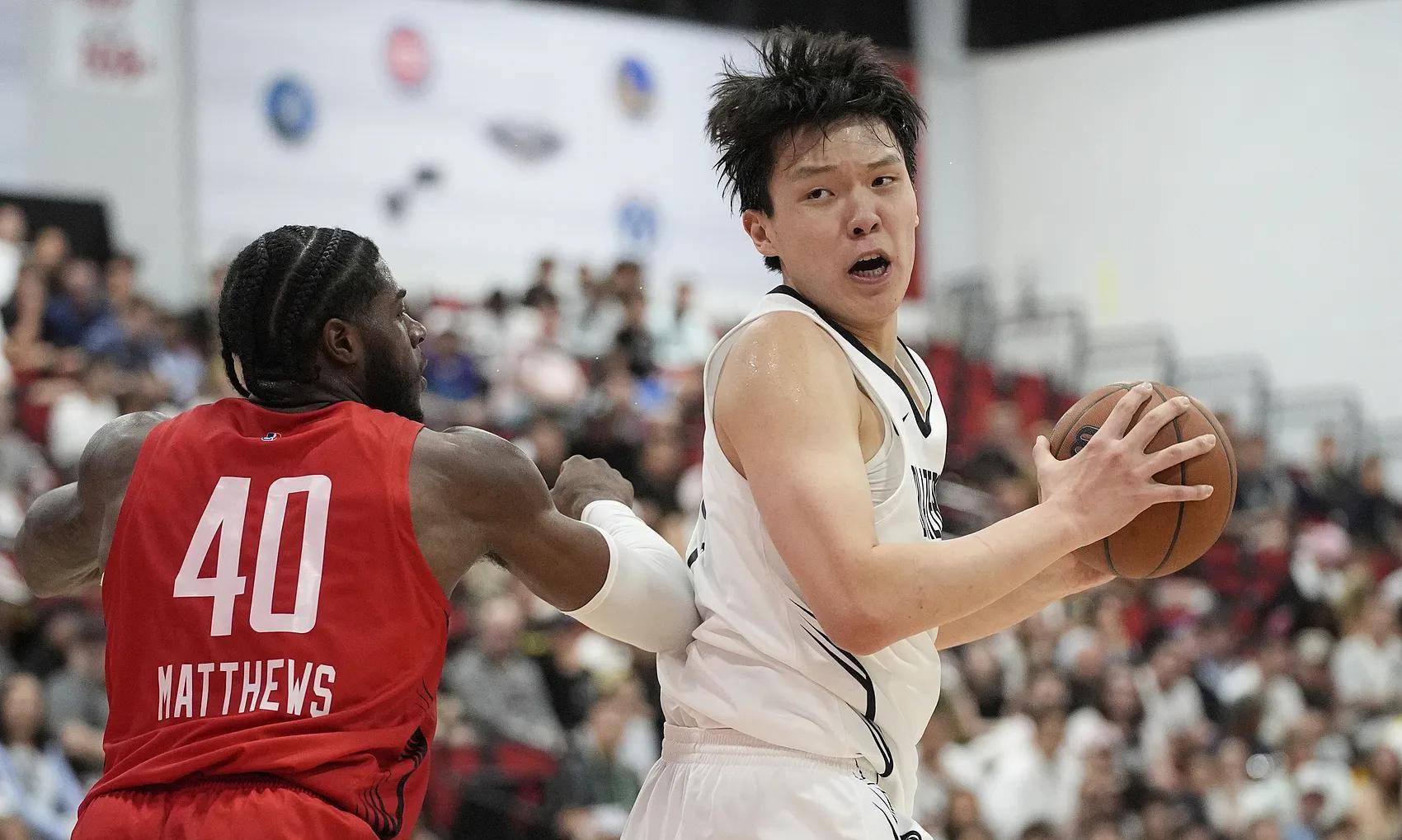 102-83!杨瀚森夏联4战数据全面,篮板创NBA个人纪录助队大胜