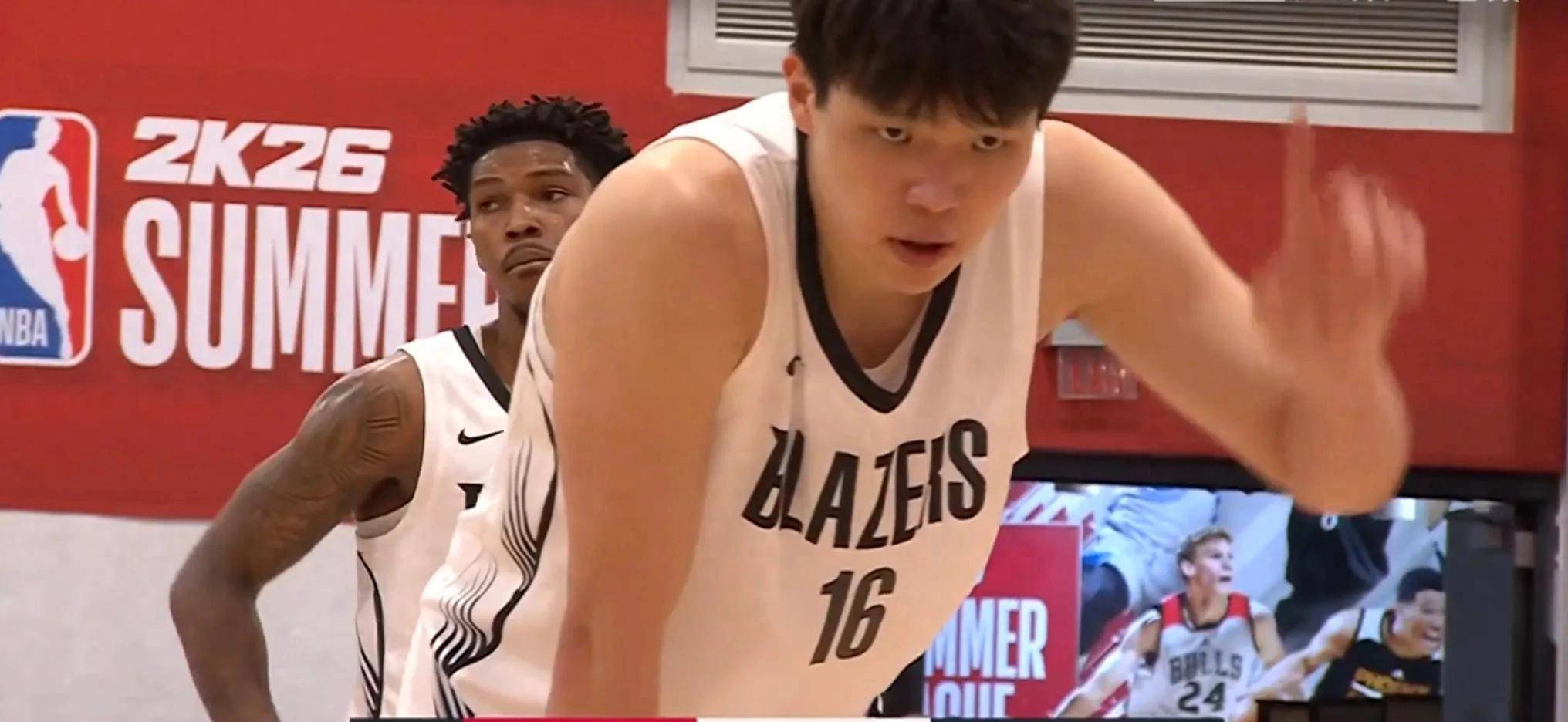 102-83!杨瀚森夏联4战数据全面,篮板创NBA个人纪录助队大胜
