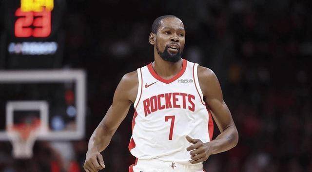 NBA最新战报：火箭140-127战胜爵士、杜兰特7连中遭到质疑！