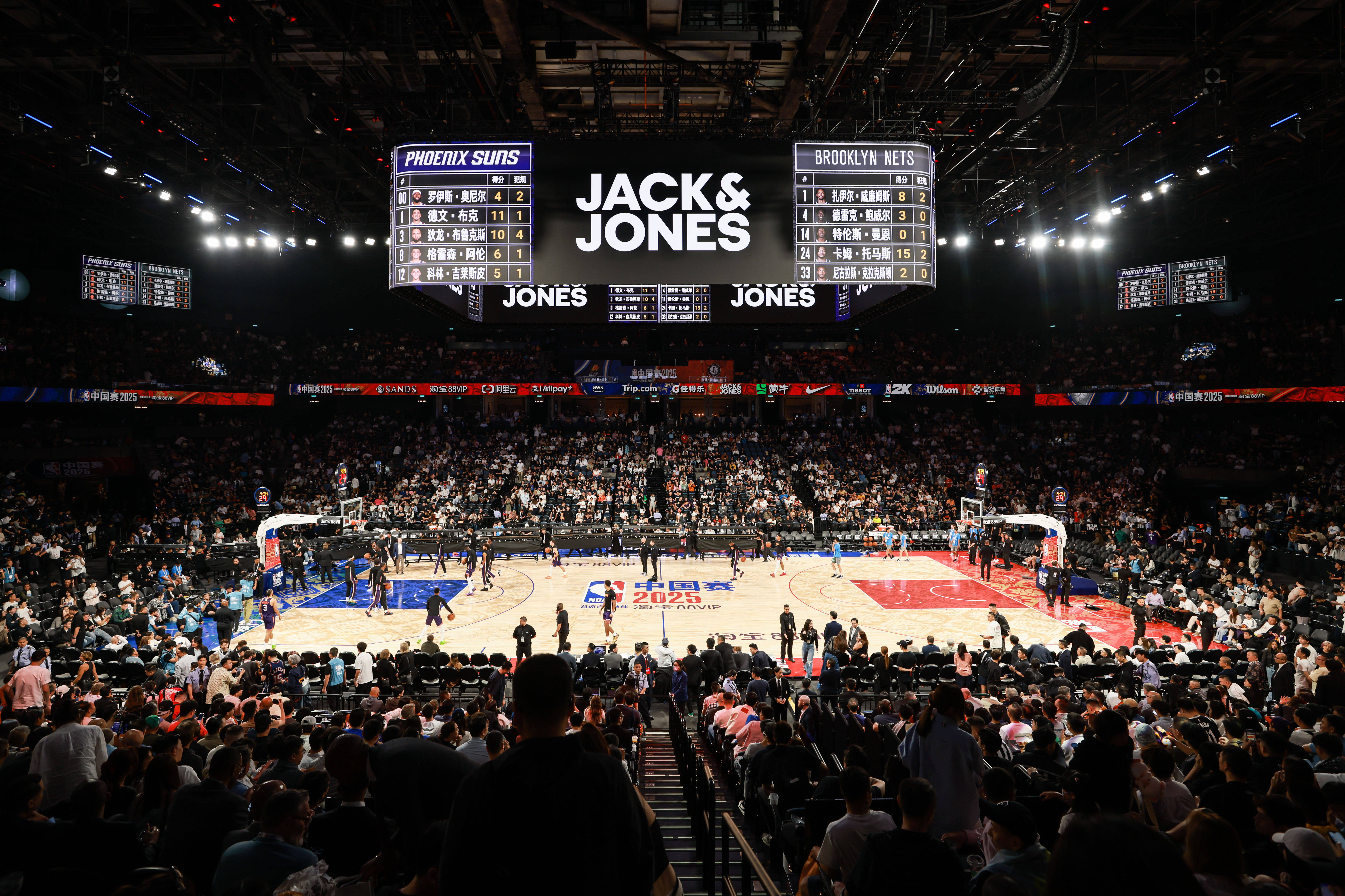 【向上穿越·无界登场】NBA中国官方市场合作伙伴JACK & JONES,赋能NBA中国赛2025