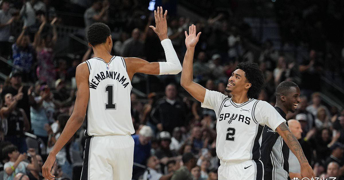 马刺新秀迪伦·哈珀创造历史级数据,惊艳NBA全联盟